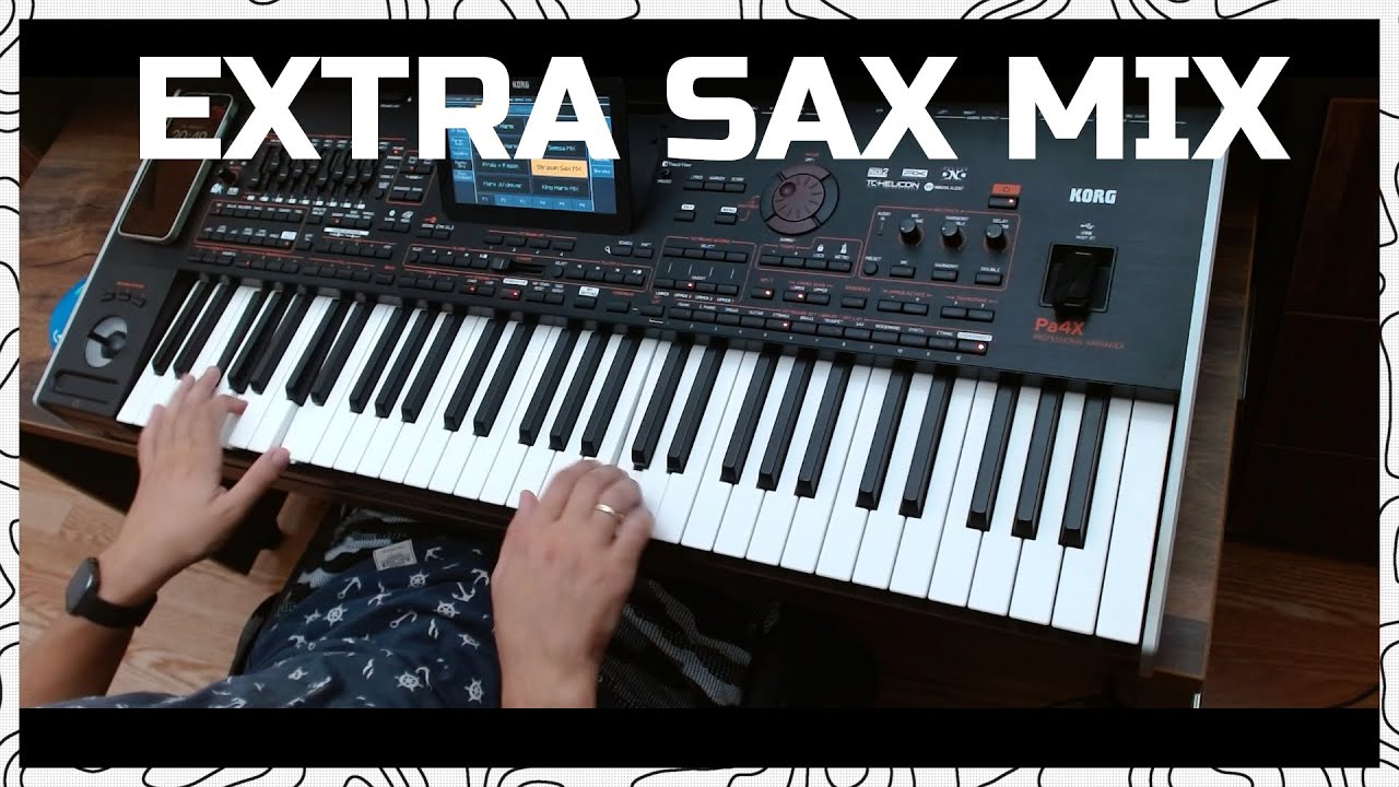 Extra Sax MIKS // MARKO MX - Brzi SaSa Za Igru - KORG Pa4x!
