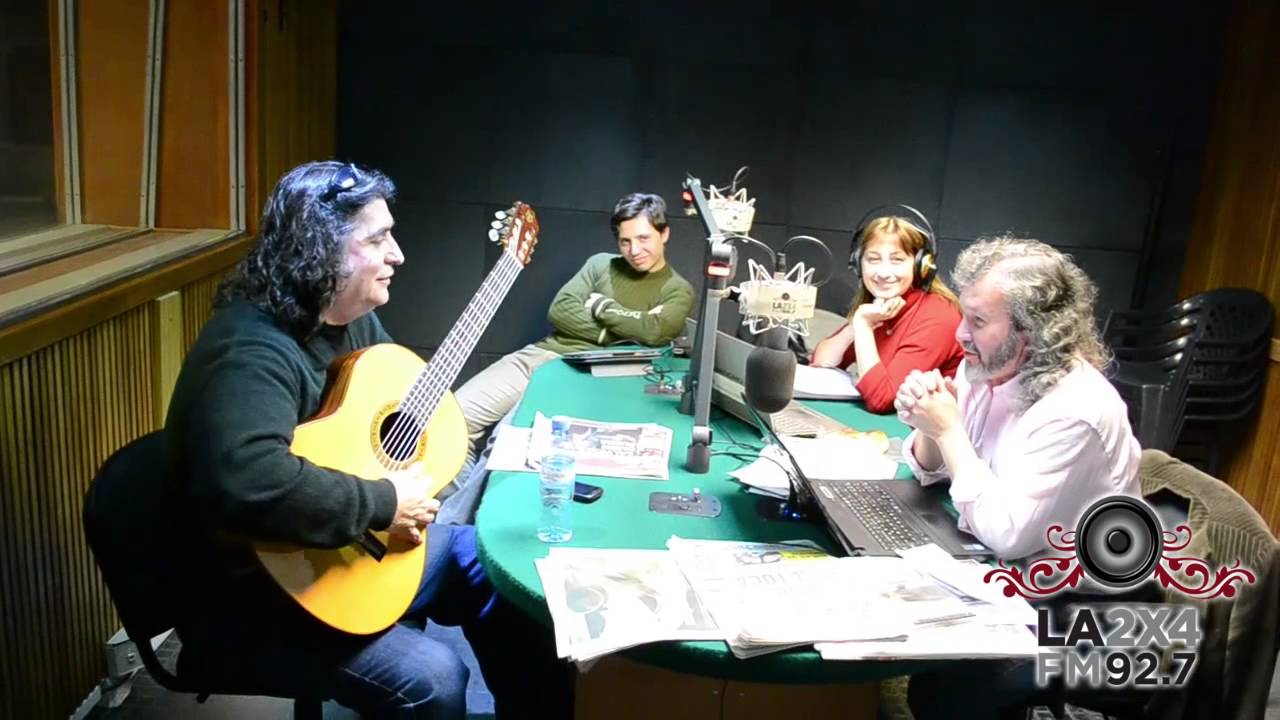 Luis Salinas con Luis Tarantino en 