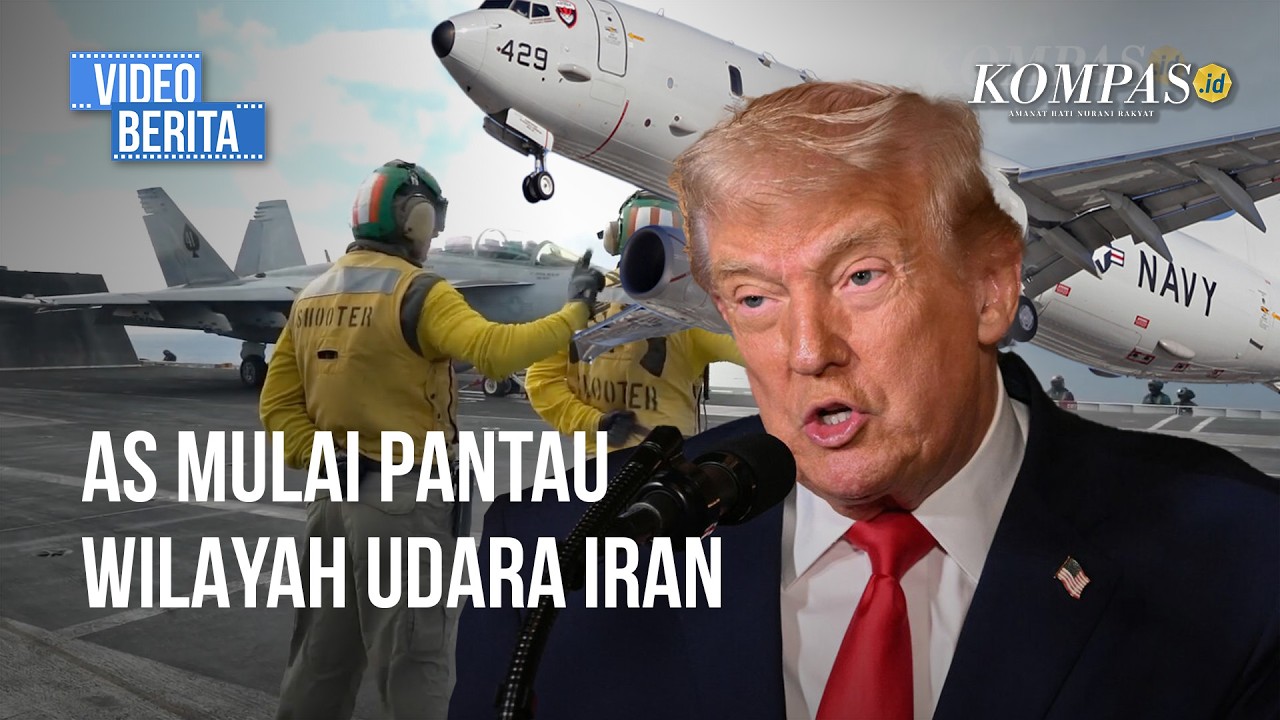 Tensi Meningkat, Pesawat Mata-mata AS Terdeteksi “Merapat” ke Iran