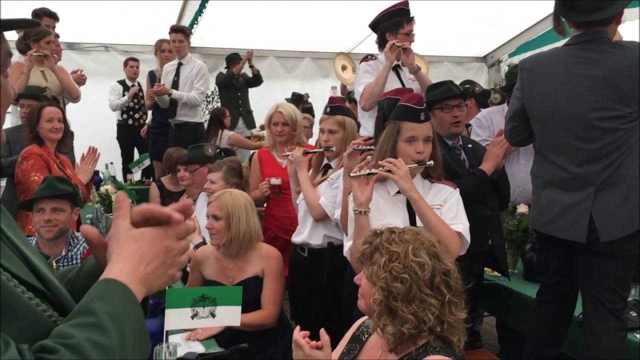 Schützenfest Brün 2016 - Stimmung am Königstisch - Teil 2