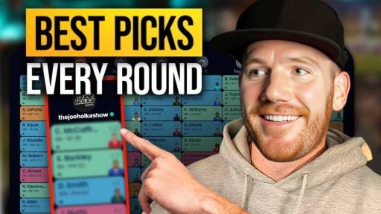 The #1 Strategy to Win Your 2025 Fantasy Football Draft (Best Picks Round-by-Round)