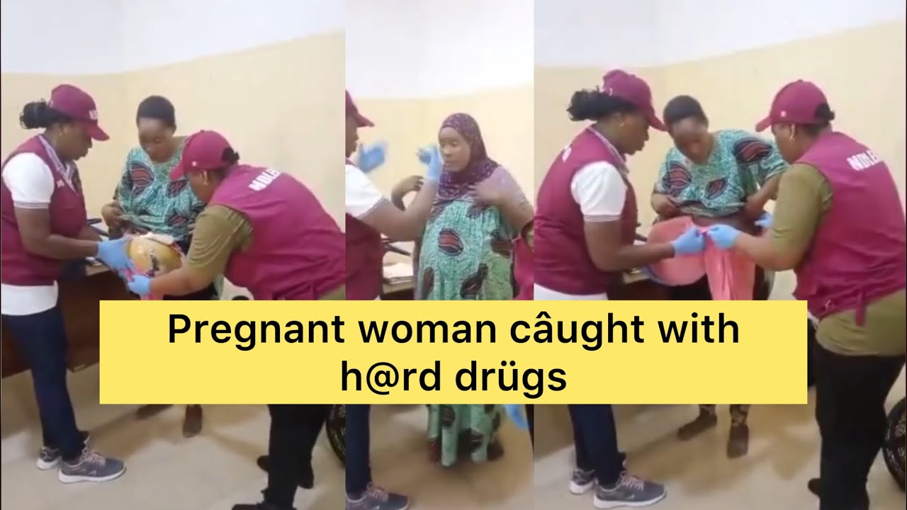 Pregnant woman cäught with hârd drugs by NDLEA