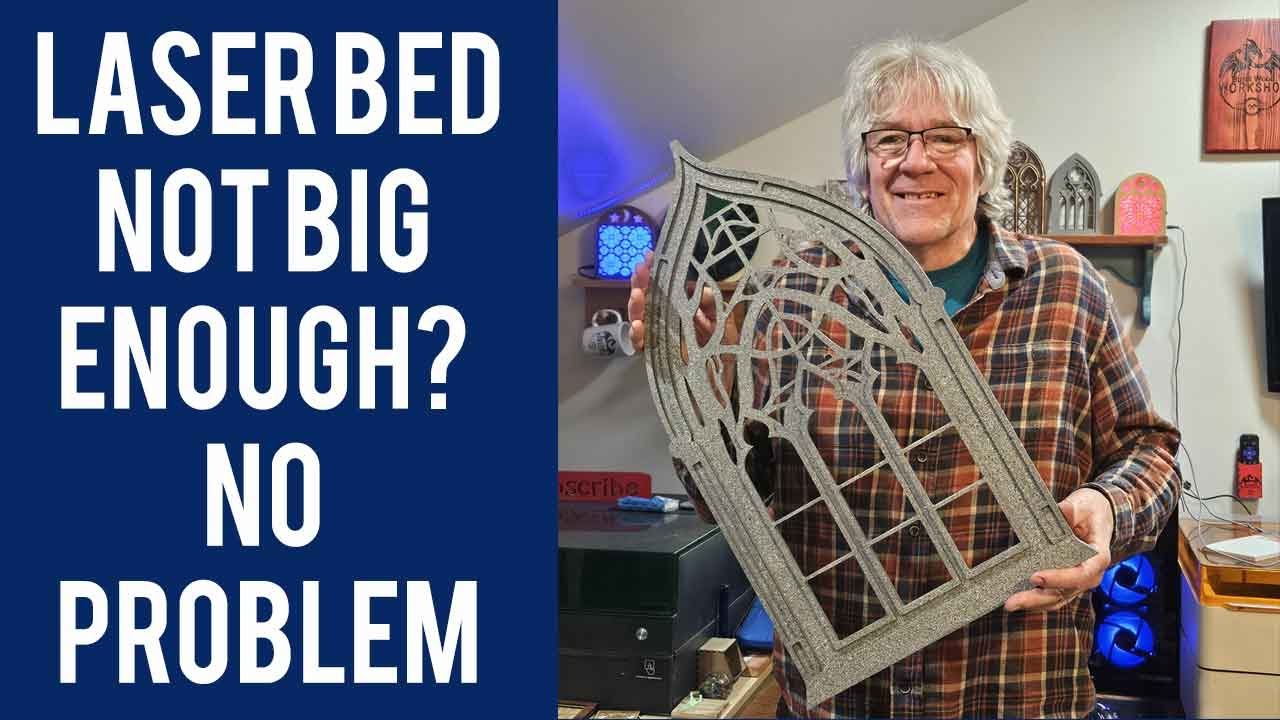 How to Laser Cut Projects Bigger Than Your Work Area