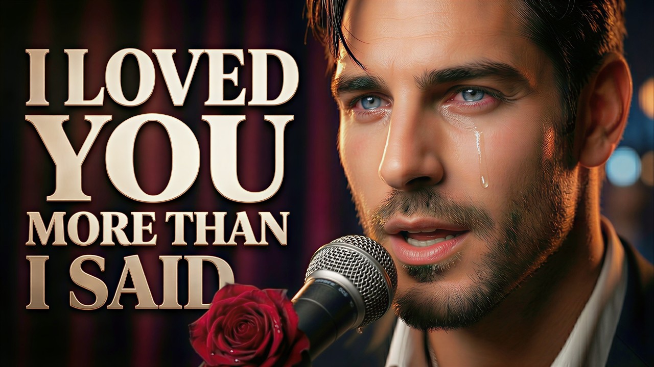 I Loved You More Than I Said🎶Beautiful Romantic Song ✨Love Song | English Lyrics Video