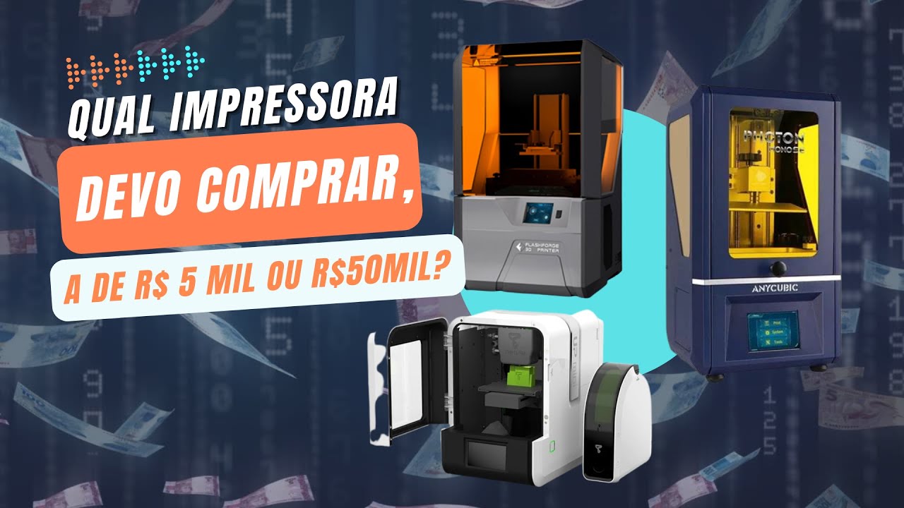 Comprando a minha primeira impressora 3D - O que eu preciso saber?