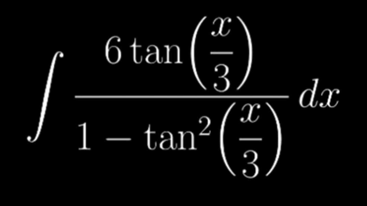 The Sneaky Integral That Hides a Double Angle Identity