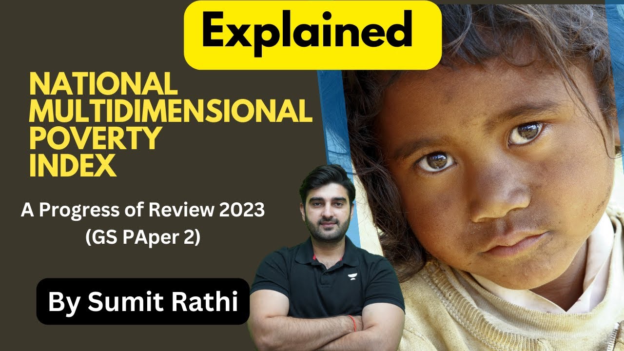 National Multidimensional Poverty Index 2023 | Facts With Concept | Sumit Rathi