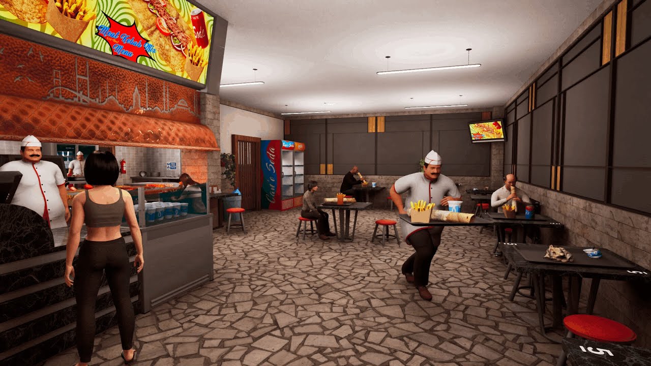 İKİNCİ DÜKKANI AÇIYORUZ İŞLER YOĞUN - Wrap House Simulator🌯 #wraphousesimulator # 3