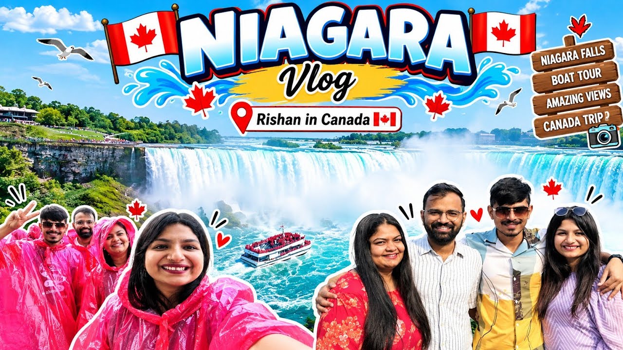 Niagara Falls ni Mulakat | A Day Out at Niagara Falls, Canada 🇨🇦