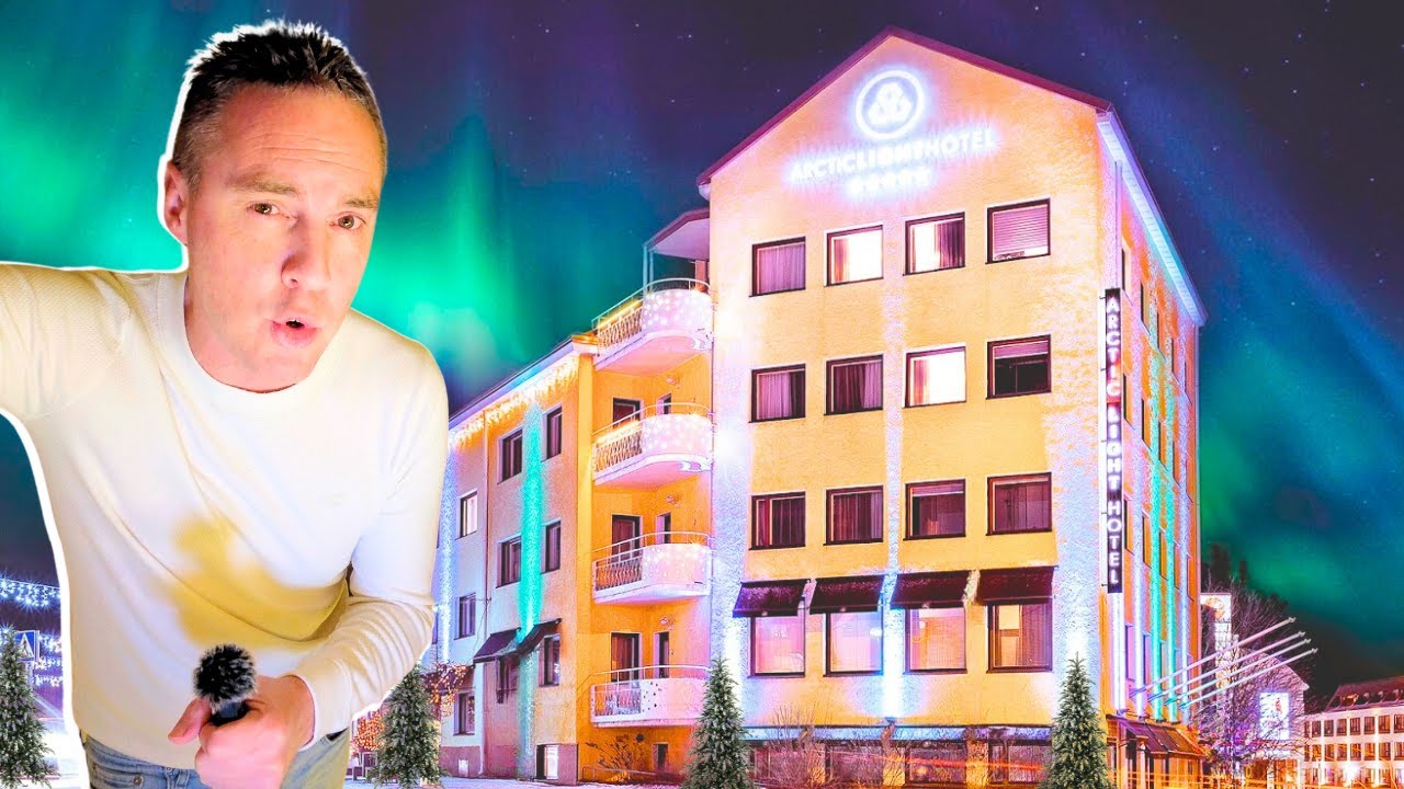 I Stay In A Luxury Hotel In Lapland!