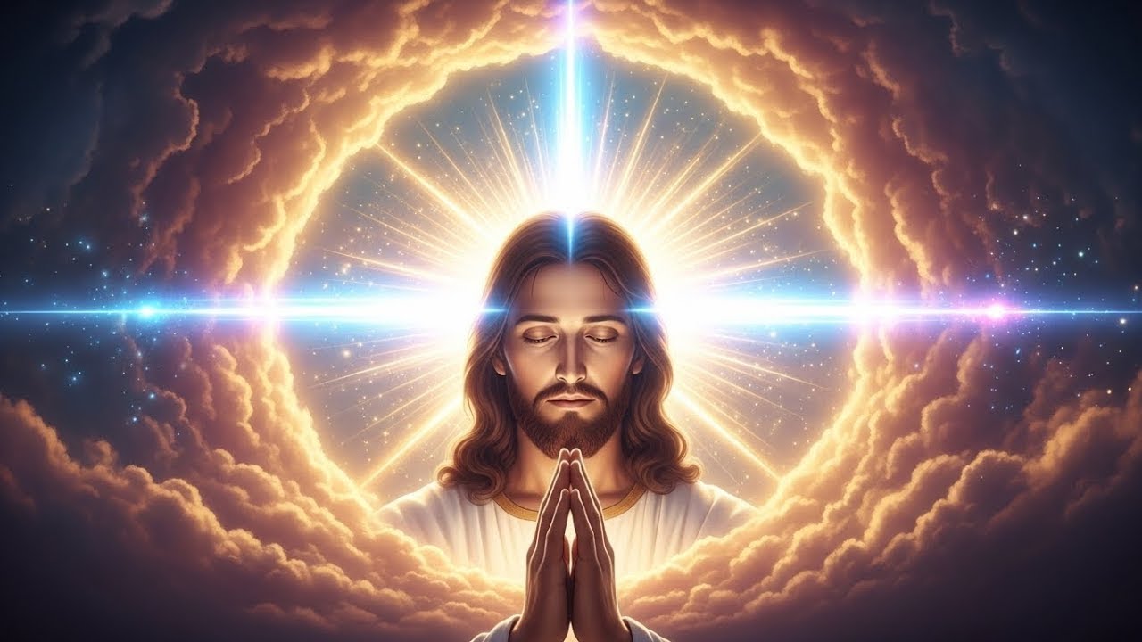 God's Frequency 963 Hz | Jesus in Cosmic Prayer for Spiritual Elevation