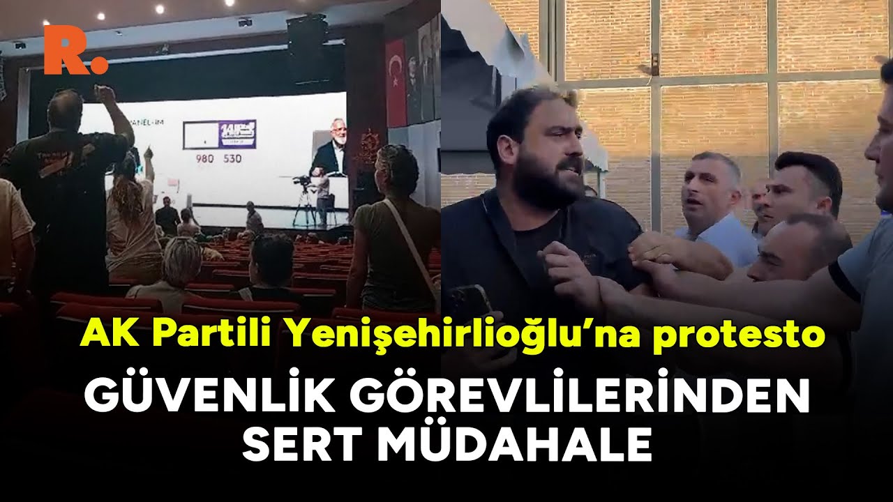 AK Partili Yenişehirlioğlu, Kocaeli Kitap Fuarı'nda protesto edildi