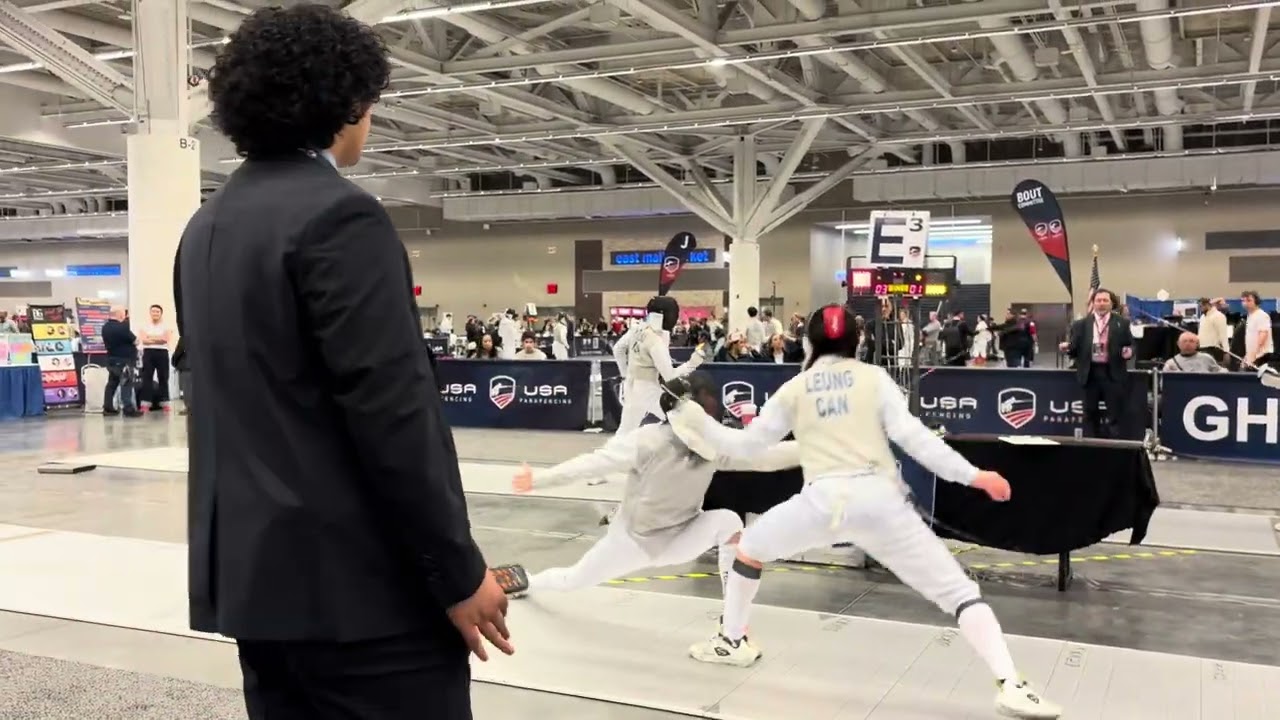 March North American Cup - Alex Glicksberg vs. LEUNG Tsun Yin (Canada) - Division 2 Men's Foil