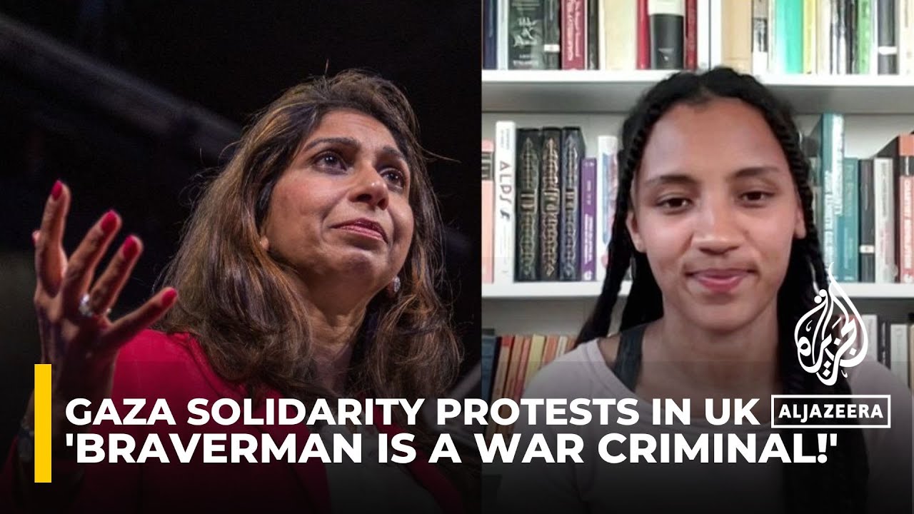 'Braverman is a War Criminal!': Activist slams ex-UK minister's support for Israel amid Gaza war