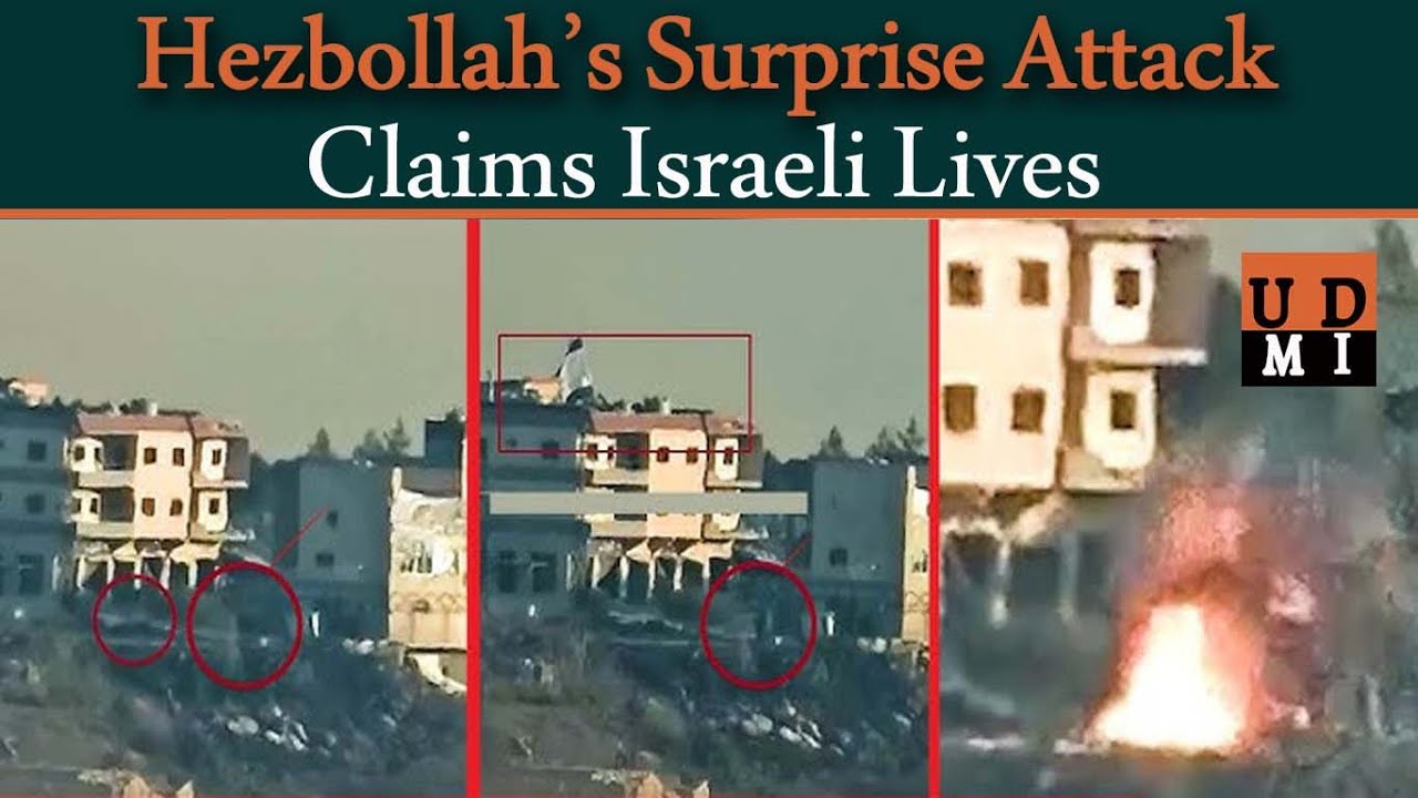 IDF Casualties in Hezbollah's Surprise Strike: Israeli Forces Trapped