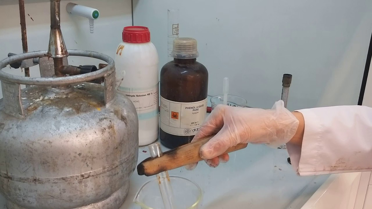 Bakalit sentezi (Bakelite synthesis)