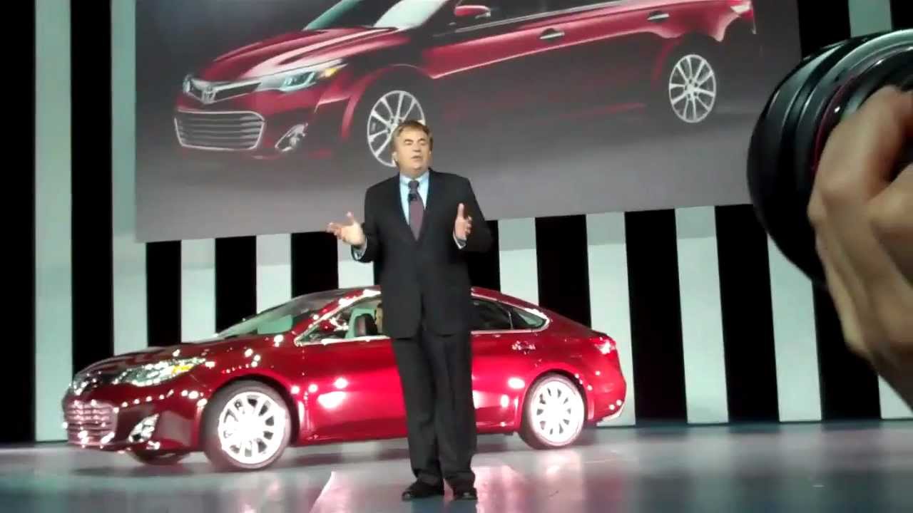 Toyota 2013 Avalon Reveal at NYC 2012 Auto Show