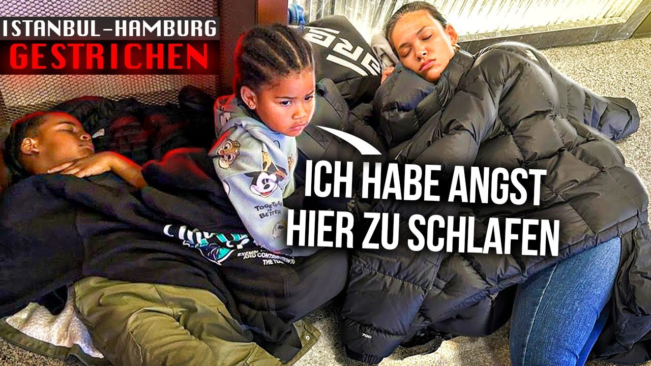 WIR stecken in ISTANBUL fest und müssen am FLUGHAFEN ÜBERNACHTEN…