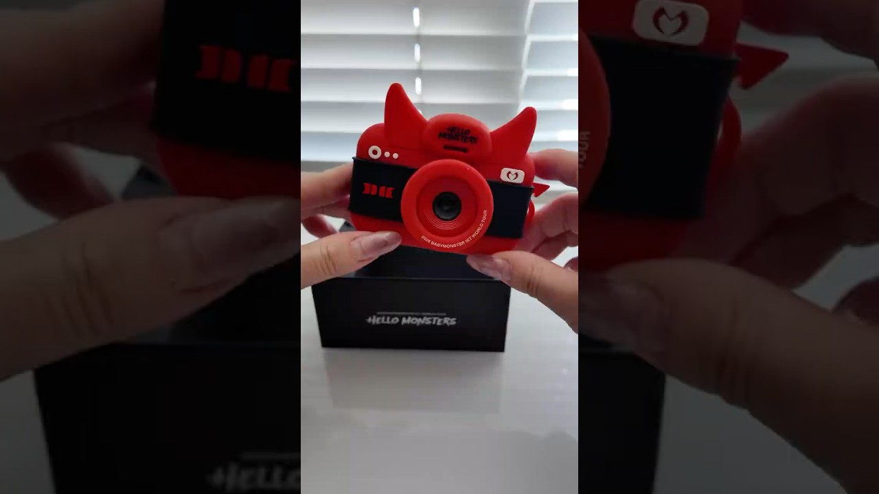 BABYMONSTER 1st World Tour: Hello Monsters | Horn Mini Camera Unboxing #babymonster #monstiez #kpop