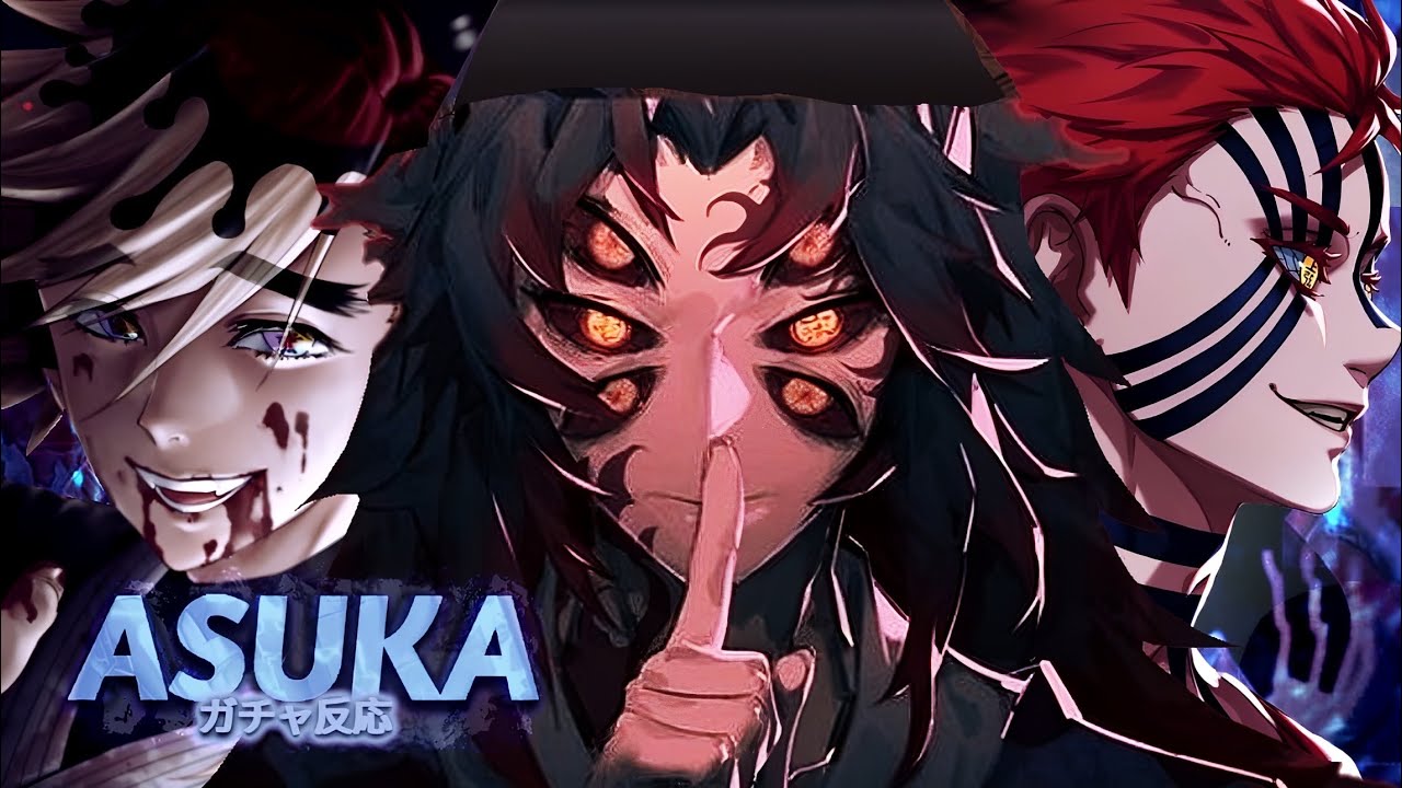 🌙🩸😈 Hashiras reage 🎧 a Lua de Sangue | Akaza,Douma & Kokushibo (Kimetsu no Yaiba) | @Okabe