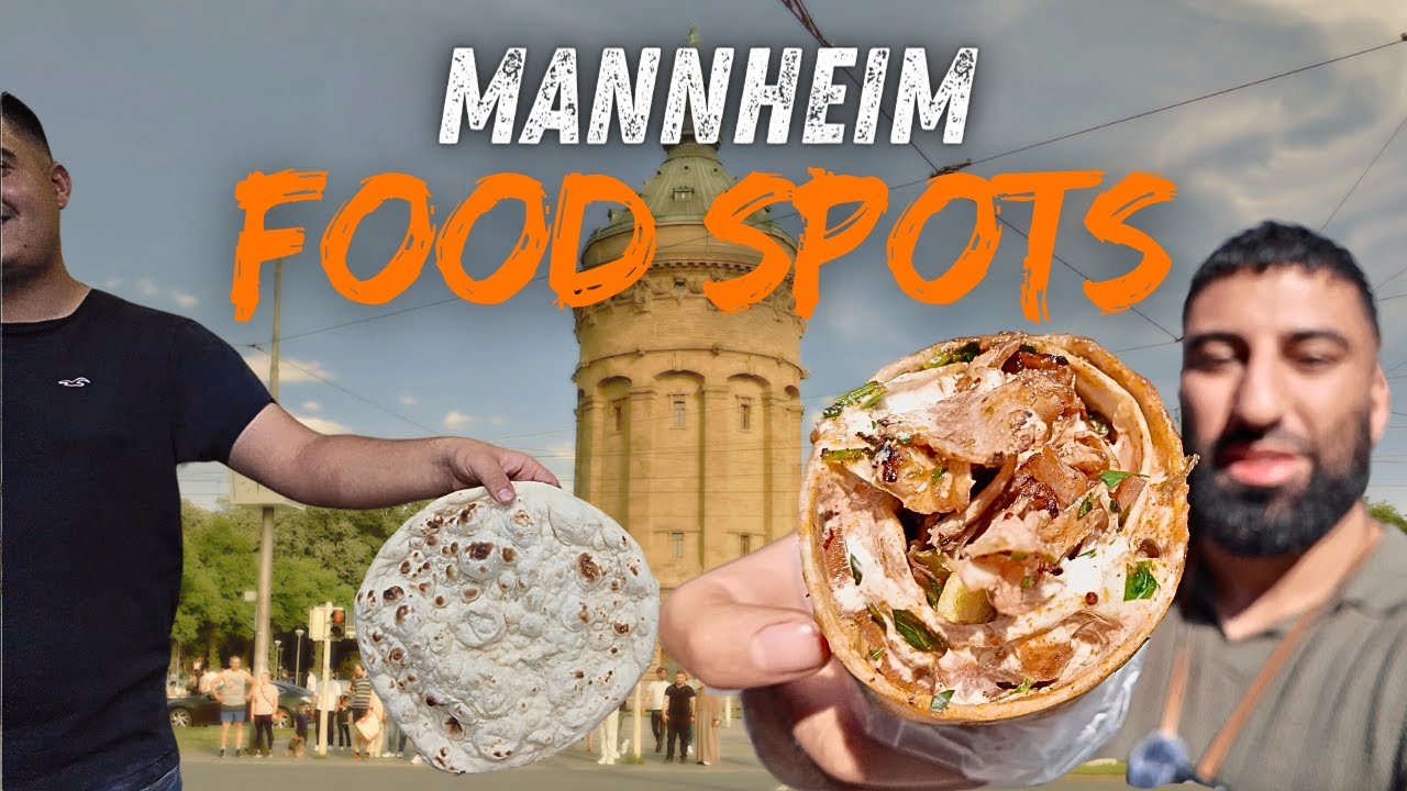 MANNHEIM FOOD SPOTS - TANDOOR BROT & SAFTIGSTER DÜRÜM 😍🌯 | Foris Kitchen