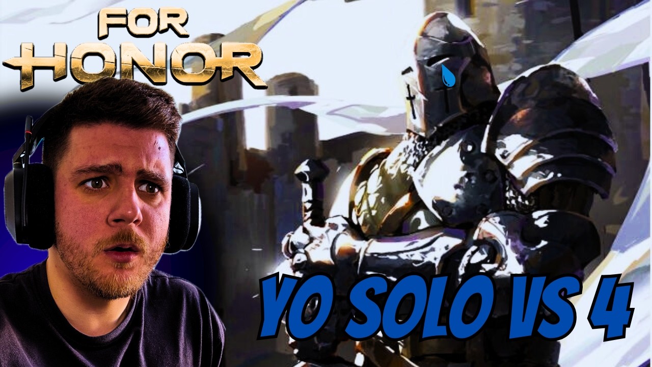 Me quedo YO SOLO contra TODOS💀- For Honor