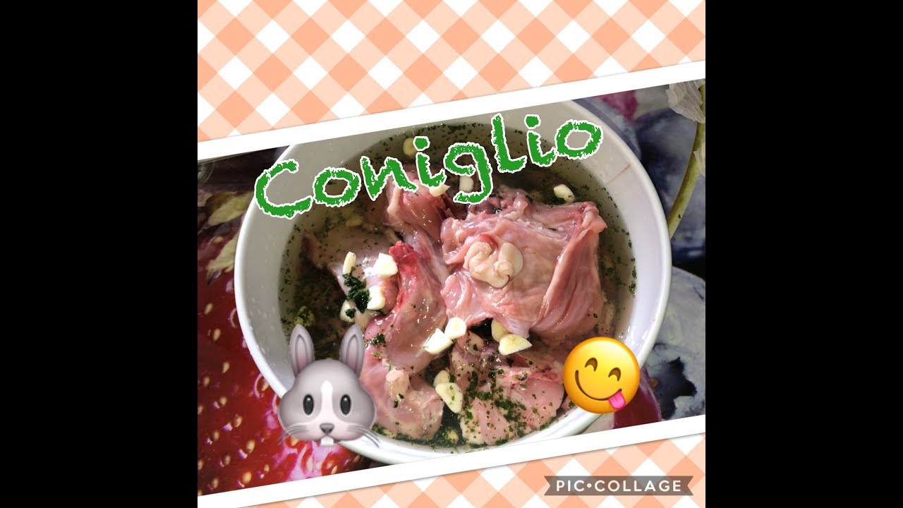 Coniglio a macerare!!!