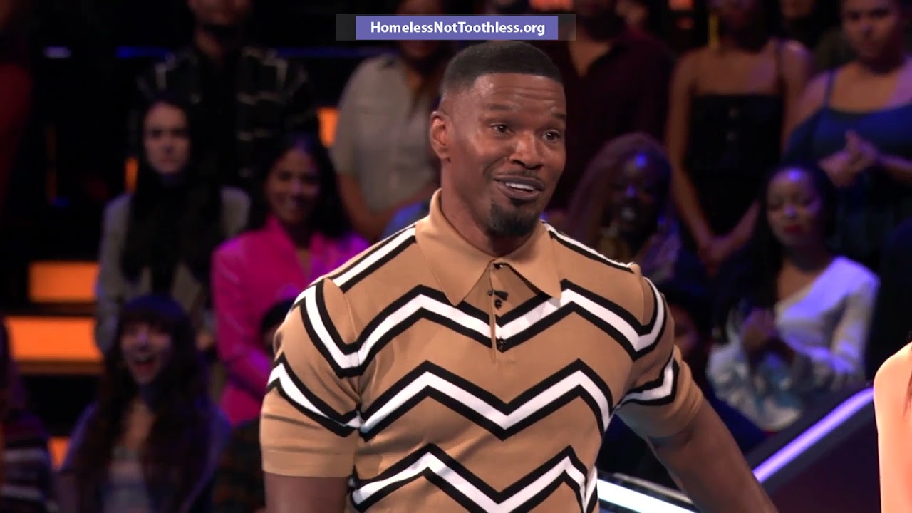 Watch Dorit Kemsley win $100,000 for charity Homeless Not Toothless on Beat Shazam w/ Jamie Foxx