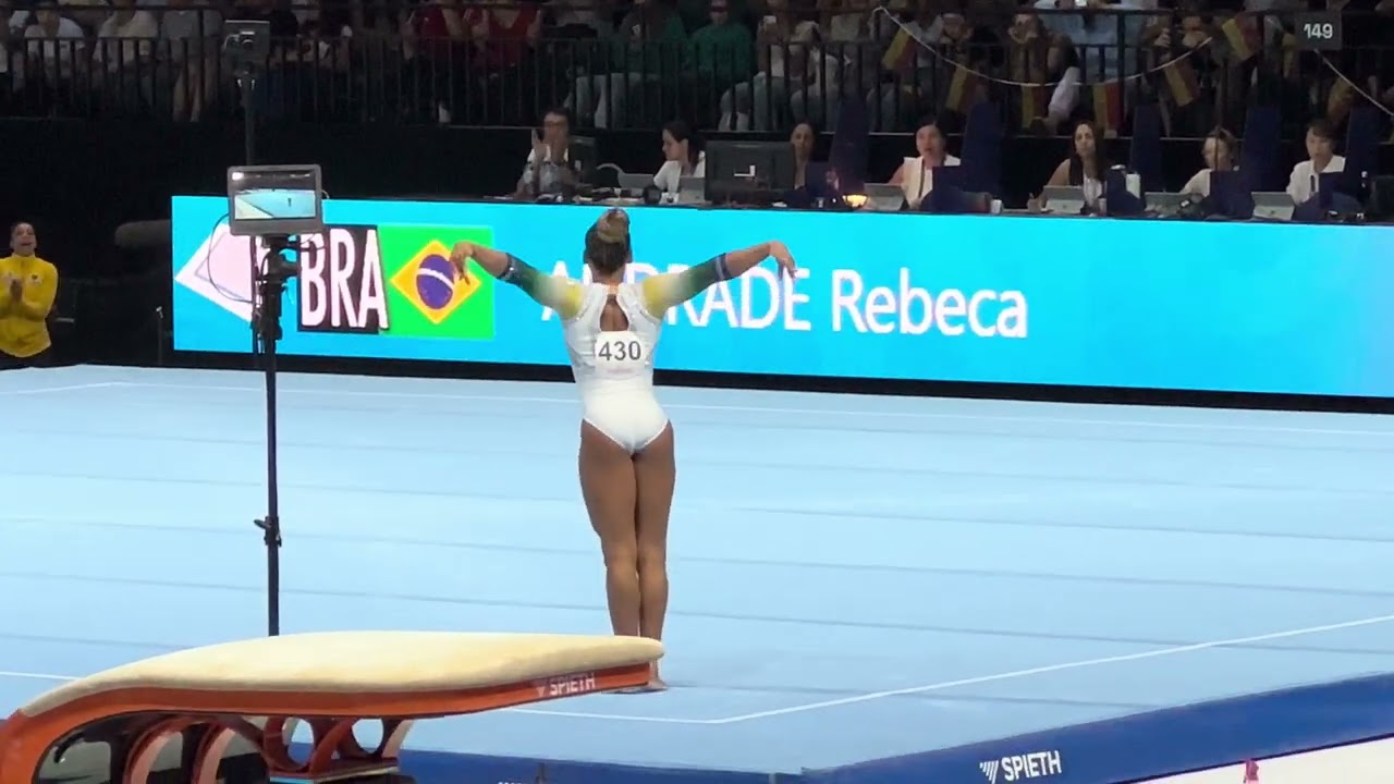 Rebeca Andrade - FX QF 2023 Antwerp