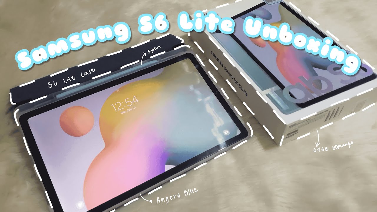 Samsung S6 Lite Unboxing + Accessories ✨| Philippines