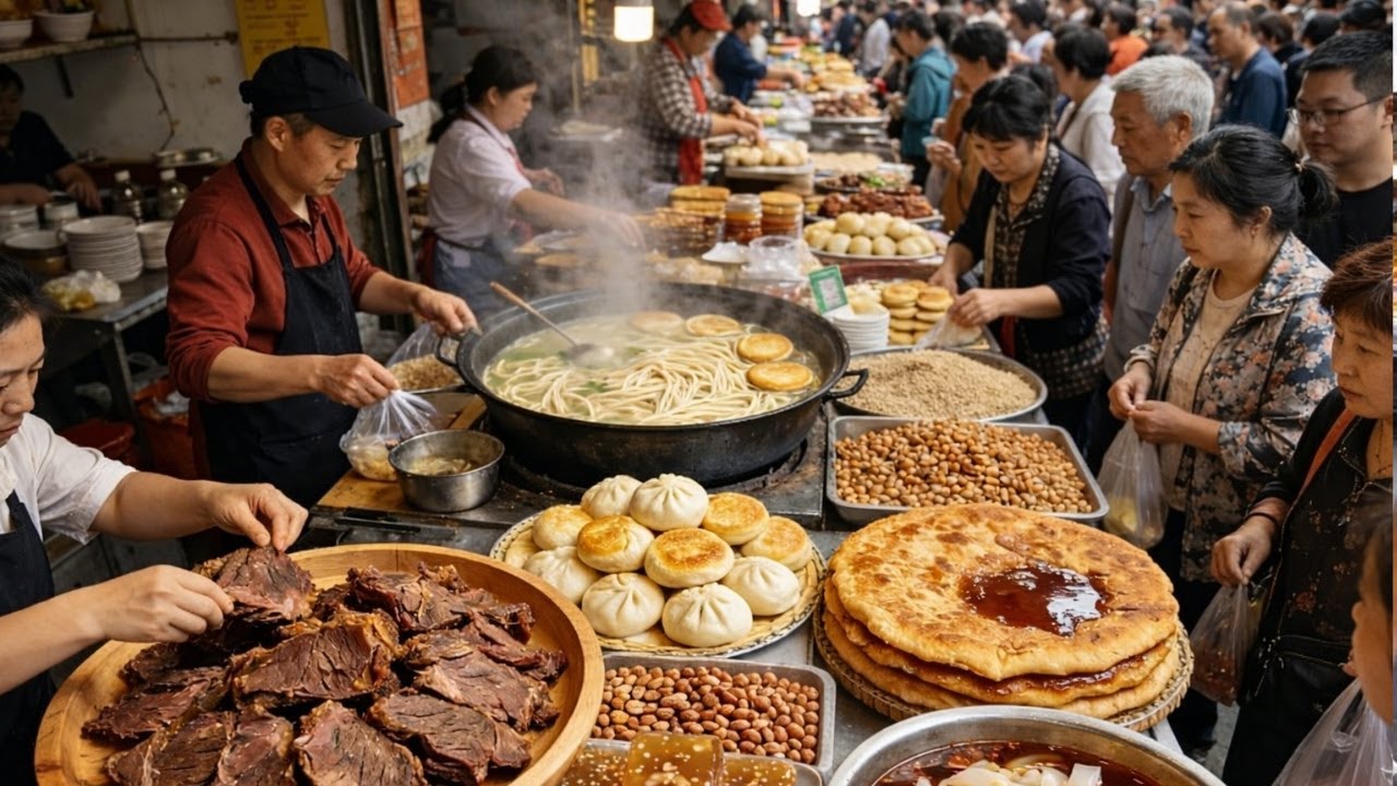 You’ll Find All the Foods Locals Love in This Henan Rural Market