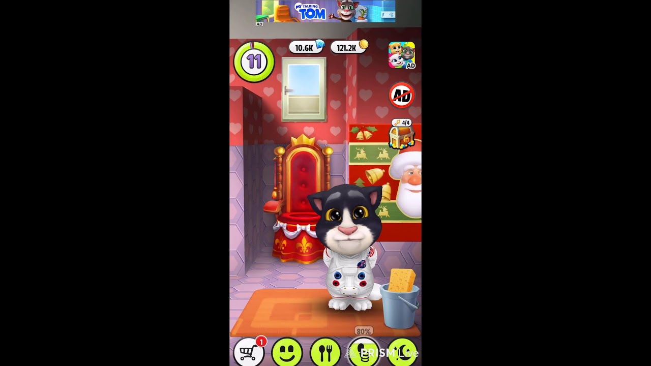 talking tom is live #talkingtom