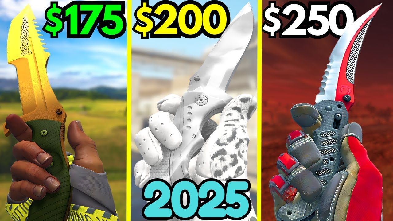 BEST Budget Knives Under $250 in 2025 (CS2 Cheap Knife Skins)