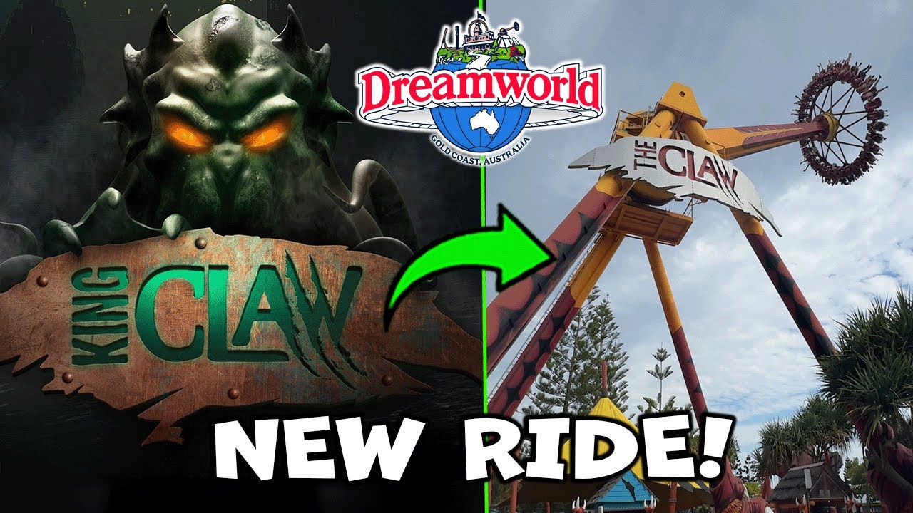 King Claw! NEW Dreamworld Ride, Opening 2025 & Replacing The Claw