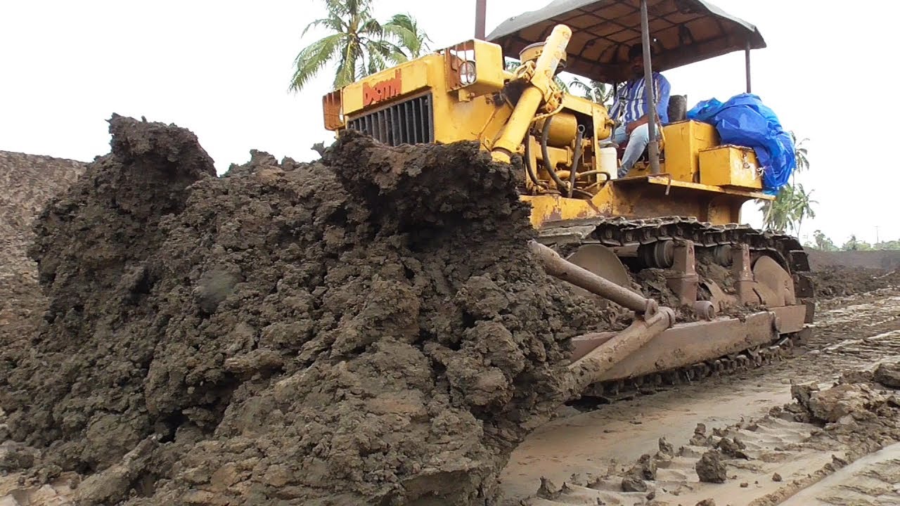 BullDozer Videos | Truck Tunes | Bulldozer with JCB / Palleturi Village