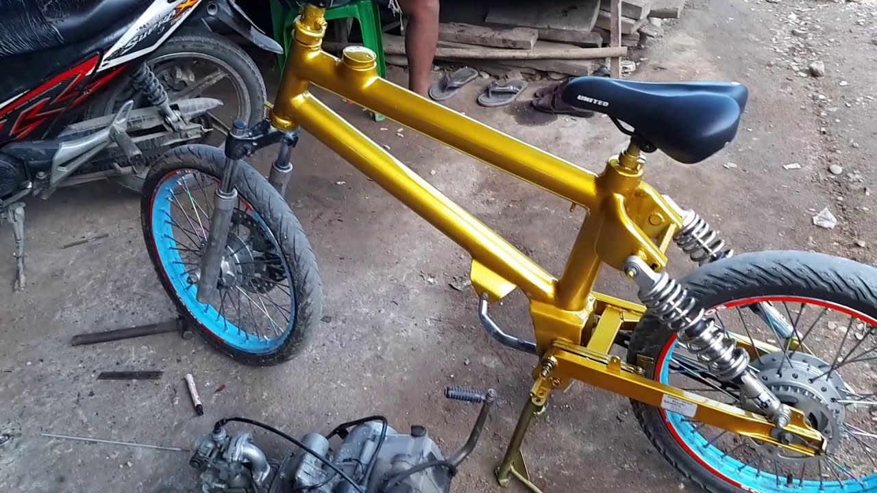 Modif Supra jadi BMX