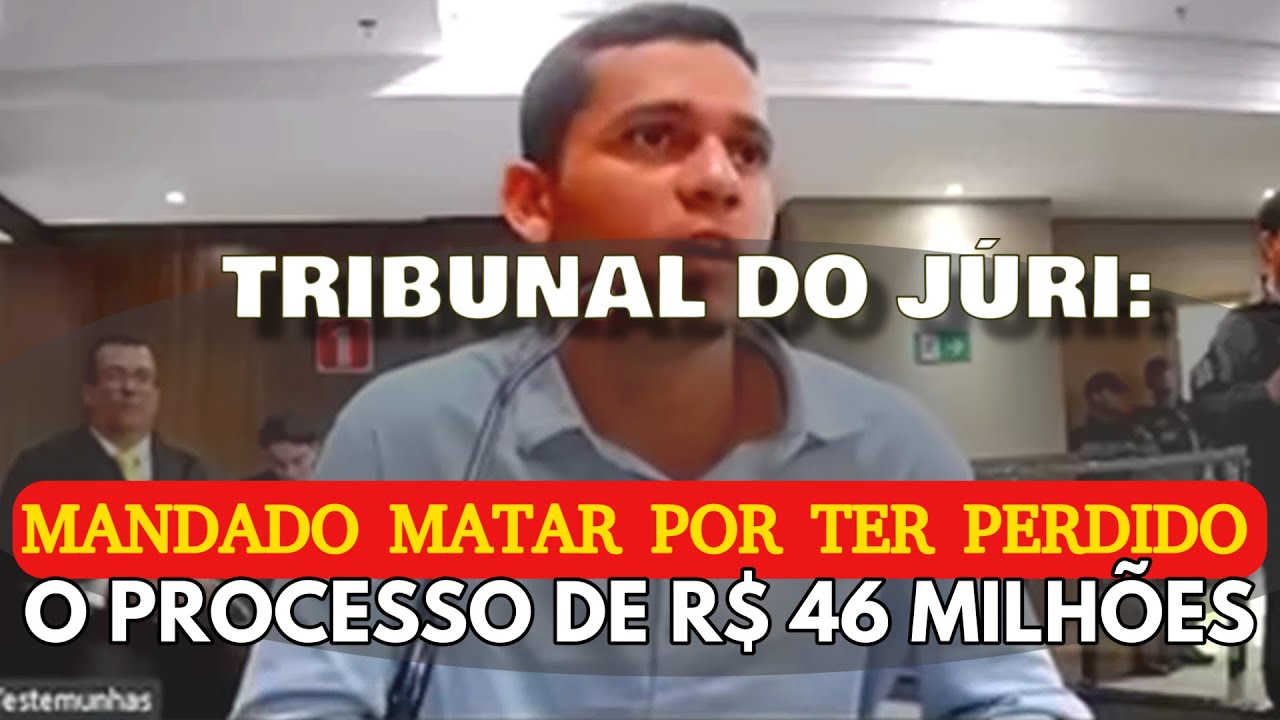 🔴 Tribunal do Júri: MATOU advogados  por ter perdido o PROCESSO