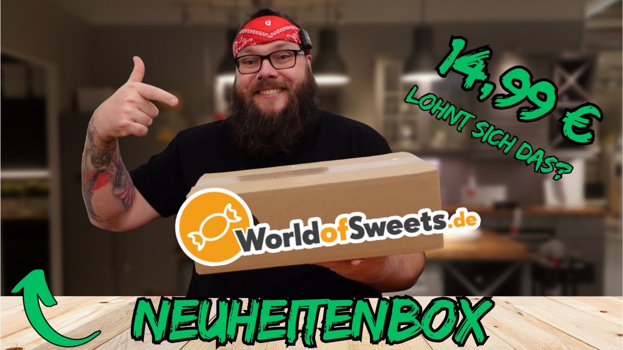 Die World Of Sweets Neuheitenbox Dezember 2025 Unboxing & Taste-Test! Kitkat, Datteln, Pfeffi & mehr