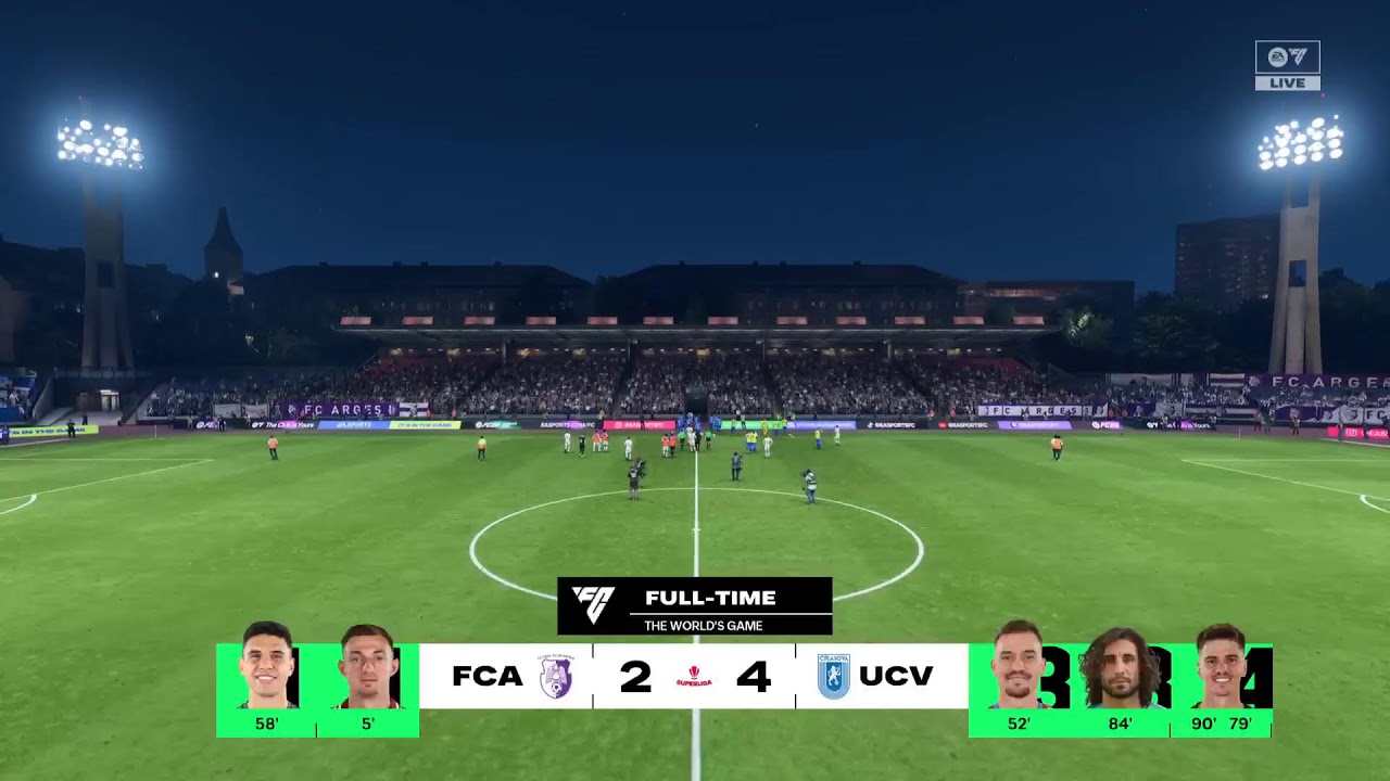FC ARGEȘ - UNIVERSITATEA CRAIOVA