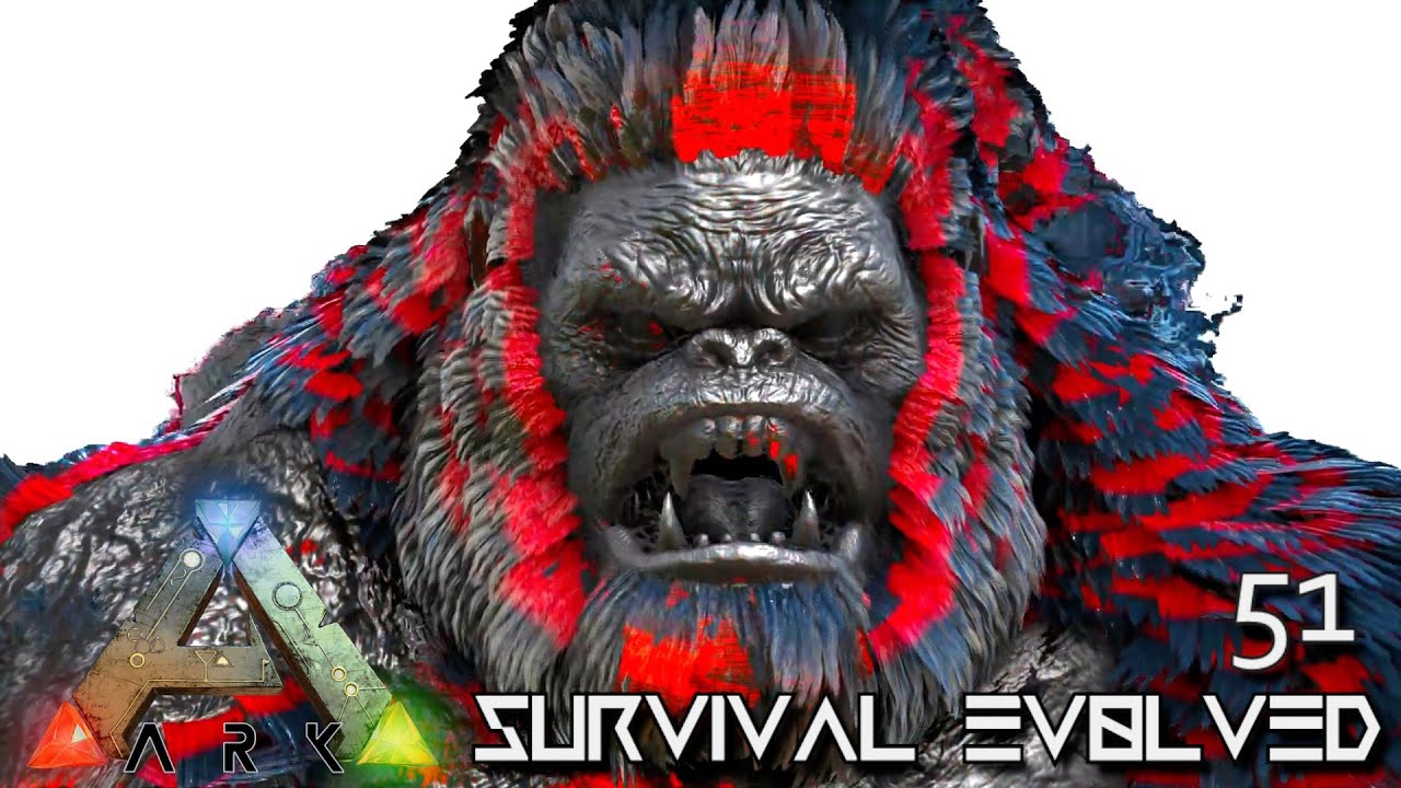 ARK: SURVIVAL EVOLVED - CHAOS GUARDIAN & CHAOS MEGAPITHECUS !!! | PRIMAL FEAR ISO CRYSTAL ISLES E51
