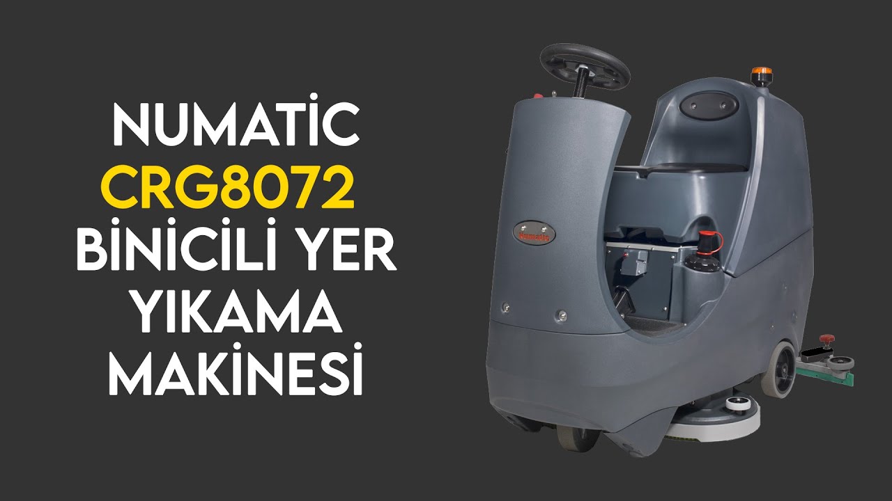 Binicili Yer Yıkama Makinesi | Numatic CRG8072