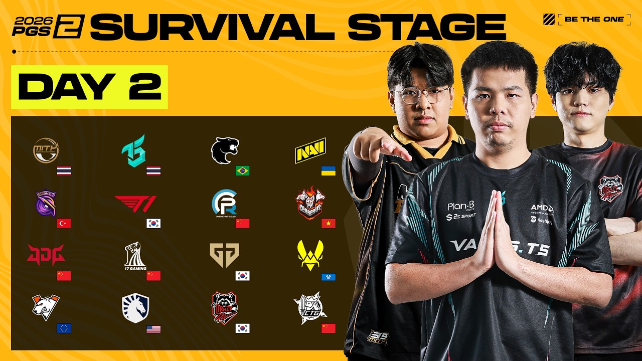 🔴LIVE สด! 𝐏𝐔𝐁𝐆 𝐆𝐋𝐎𝐁𝐀𝐋 SERIES 𝟐𝟎𝟐6 CIRCUIT 1 SERIES 2 | SURVIVAL STAGE วันที่ 2