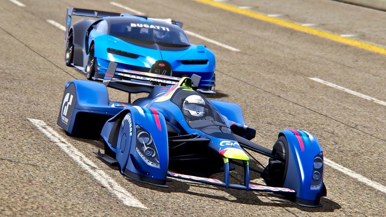 Red Bull X2010 vs Bugatti Vision GT - Nardo Speed Test