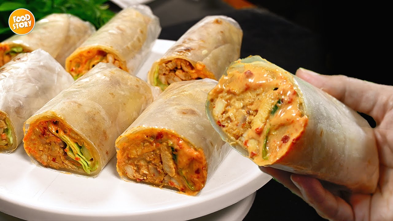 Chicken Paratha Roll Recipe,Chicken Paratha Recipe,Chicken Roll Recipe