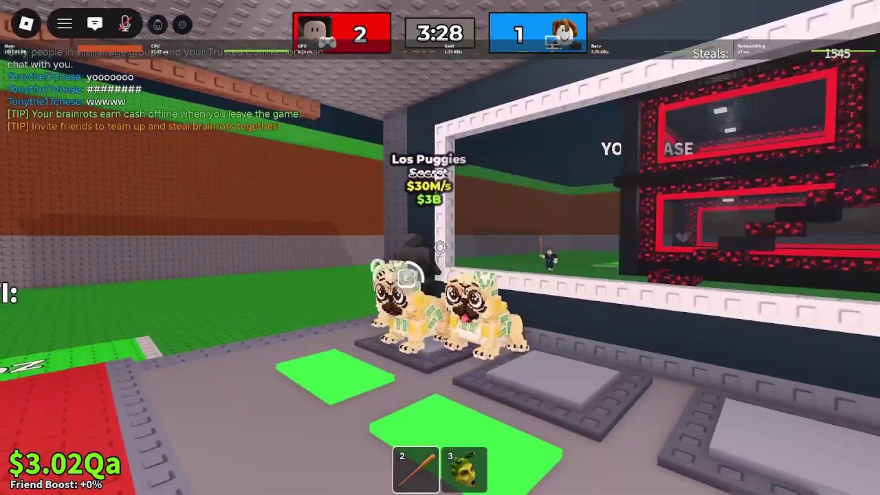 steal a brainrot duels and trades