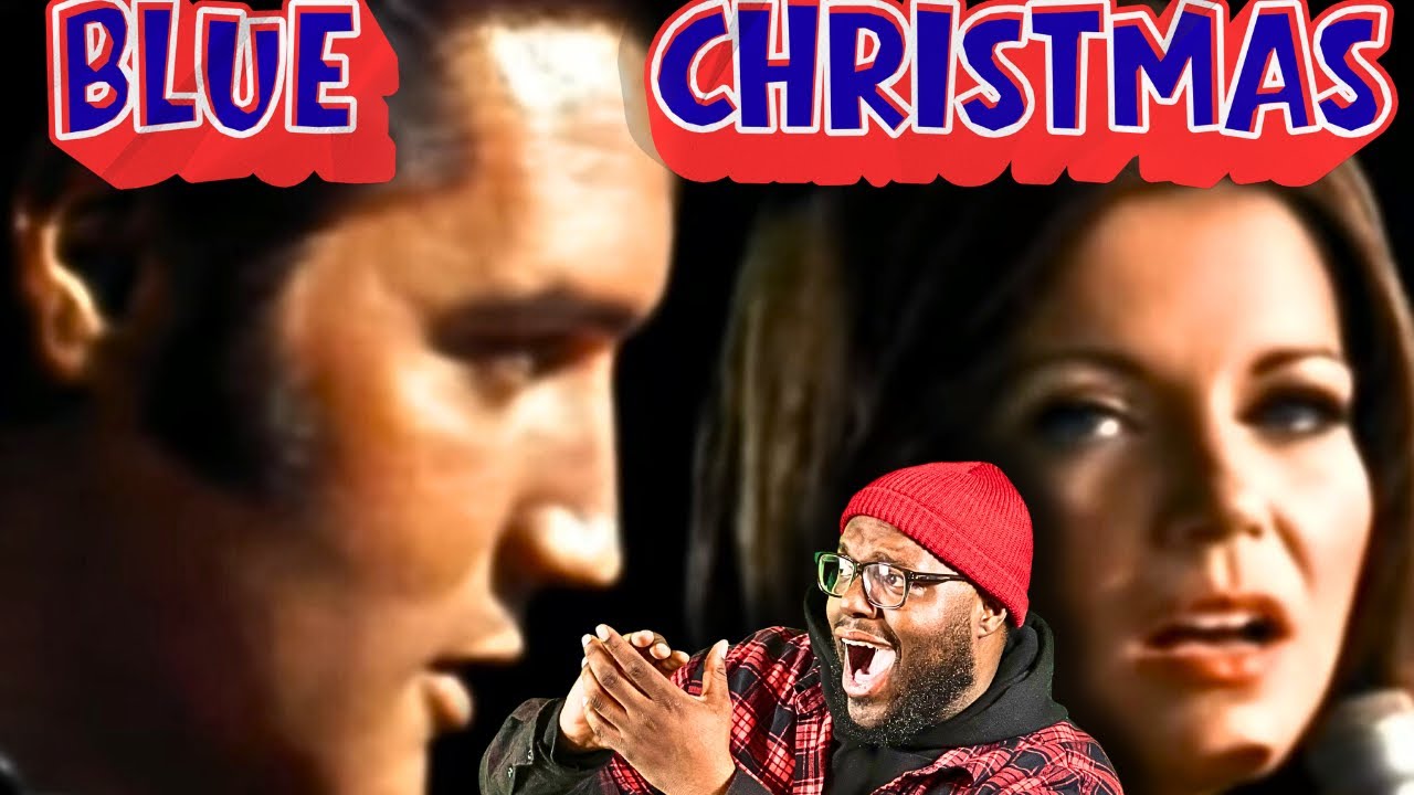 Реакция на песню Элвиса Пресли «Blue Christmas»! | Любовная песня или праздничный хит? | Мартина ...
