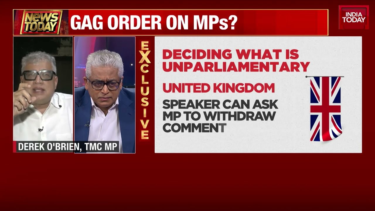 Unparliamentary Words Row: Enraged Derek O'Brien Attacks Govt, Asks 'Why MPs Will Use Abusive Words'