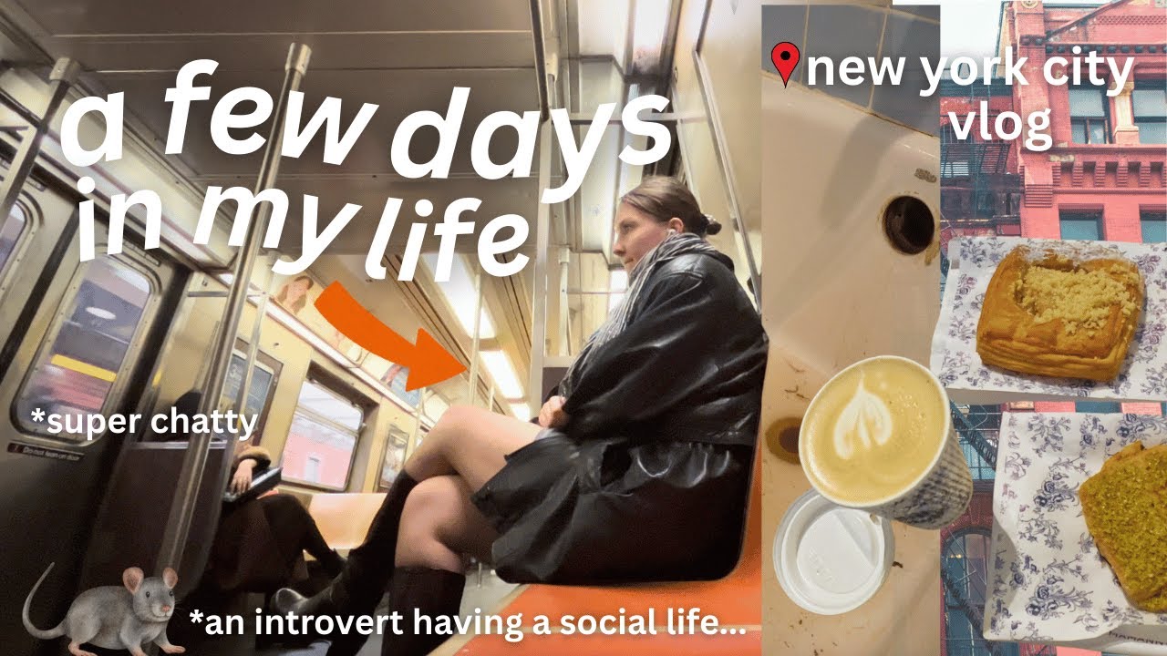 Living the New York City life in your 30s *extremely social & chatty 🤠*