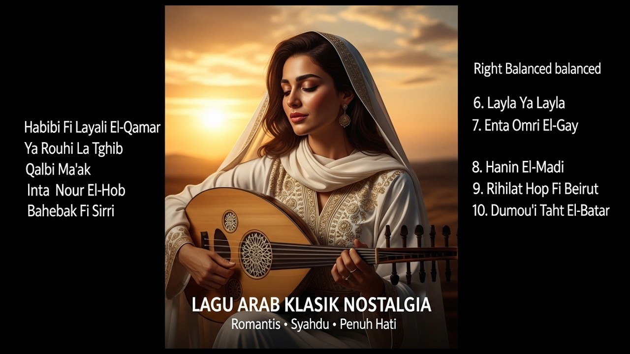 🔥 MERINDING! Lagu Arab Klasik Nostalgia dengan Alunan Oud di Senja Gurun Bikin Hati Tenang & Syahdu