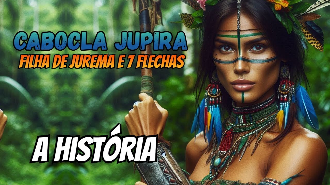 História de Cabocla Jupira - Filha de Cabocla jurema e caboclo 7 Flechas